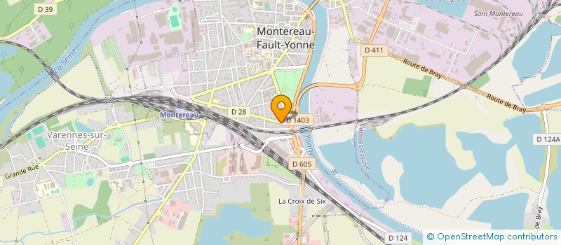 localisation de l'entreprise SCI LEO à MONTEREAU-FAULT-YONNE