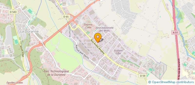 localisation de l'entreprise SCI LEO à AIX-EN-PROVENCE