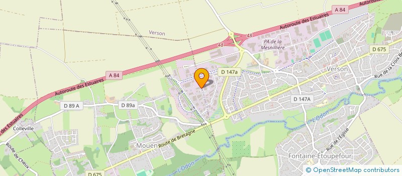 localisation de l'entreprise SCI LEO  MOUEN