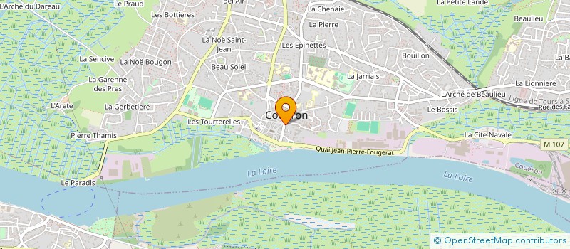 localisation de l'entreprise SCI LEO à COUERON