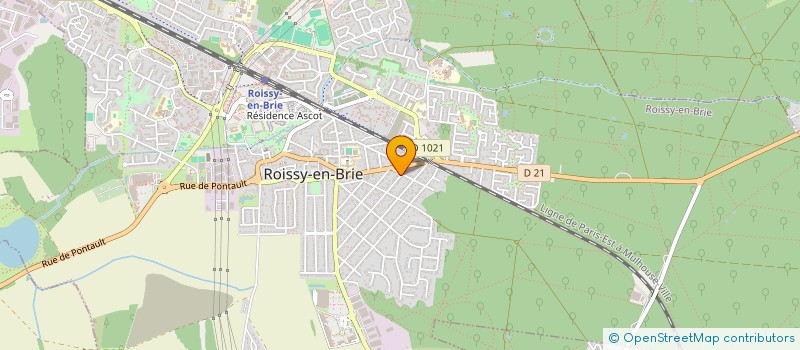 localisation de l'entreprise SCI LEO  ROISSY-EN-BRIE