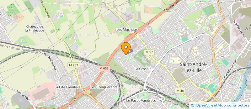 localisation de l'entreprise SCI LEO DELIBES à LAMBERSART