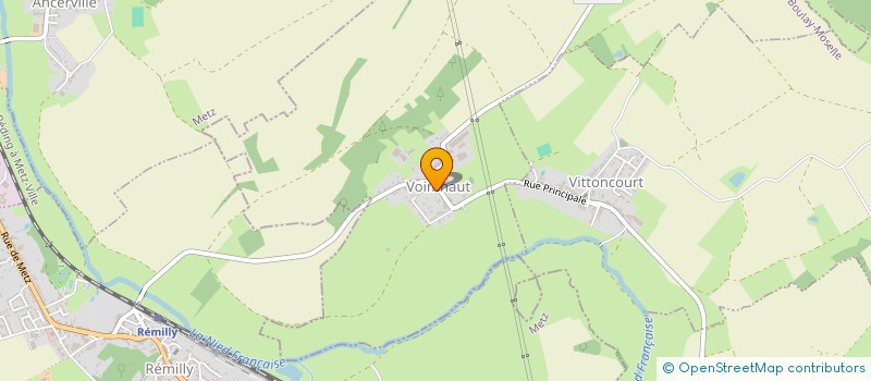 localisation de l'entreprise SCI LEO DO  BAUDRECOURT