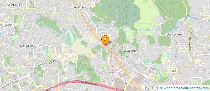 localisation de l'entreprise SCI LEOBA à MARSEILLE