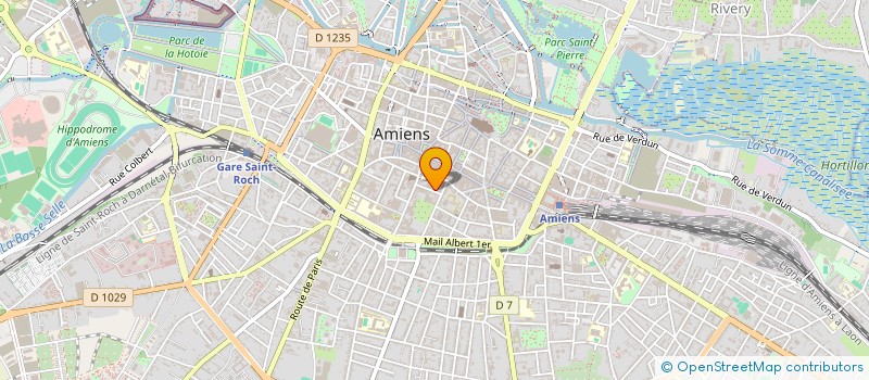 localisation de l'entreprise SCI LEOFI à AMIENS