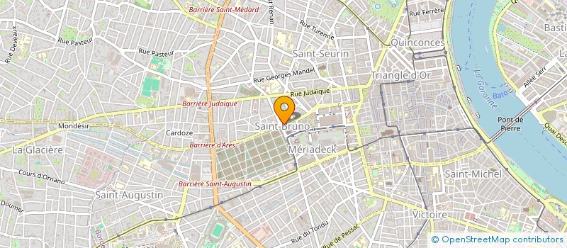 localisation de l'entreprise SCI LEOGAB 1  BORDEAUX