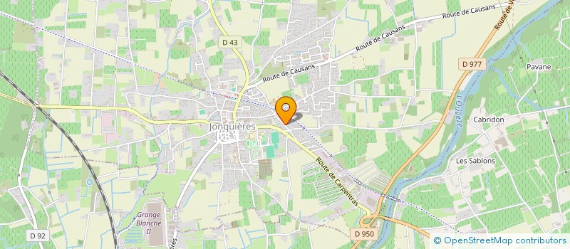 localisation de l'entreprise SCI LEOLA  JONQUIERES