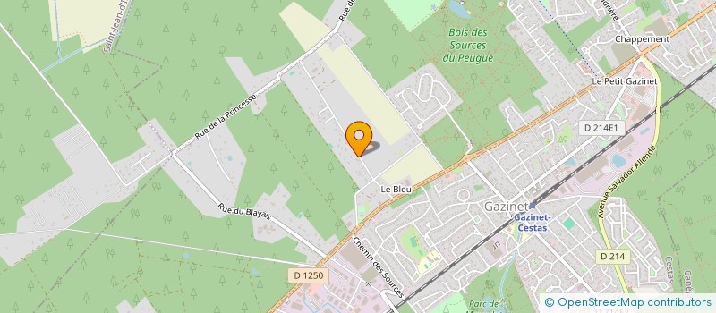 localisation de l'entreprise SCI LEOLOU  PESSAC