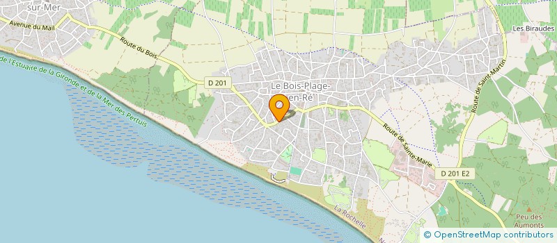 localisation de l'entreprise SCI LEOLU  LE BOIS-PLAGE-EN-RE