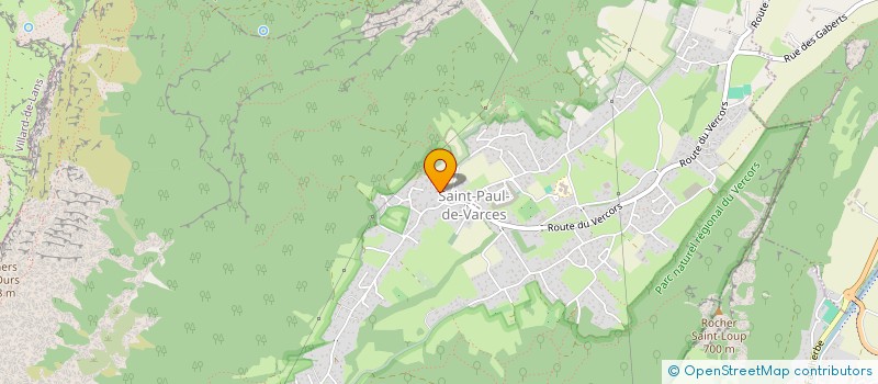 localisation de l'entreprise SCI LEOMAT IMMO  SAINT-PAUL-DE-VARCES