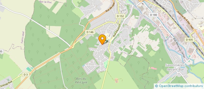 localisation de l'entreprise SCI LEOMEL à BAR-LE-DUC