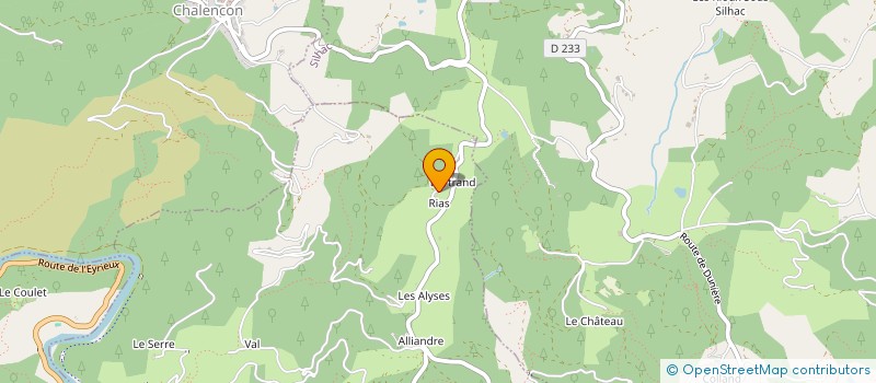 localisation de l'entreprise SCI LEOMI  SAINT-MAURICE-EN-CHALENCON