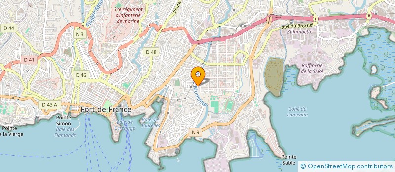 localisation de l'entreprise SCI LEOMIKADO  FORT-DE-FRANCE