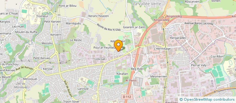 localisation de l'entreprise SCI LEON  BREST