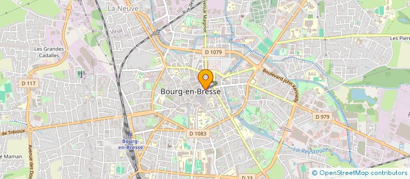localisation de l'entreprise SCI LEON à BOURG-EN-BRESSE