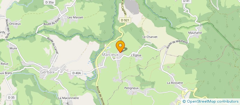 localisation de l'entreprise SCI LEON  MARCIEUX