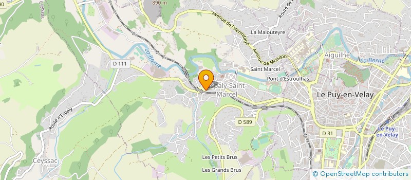 localisation de l'entreprise SCI LEON  ESPALY-SAINT-MARCEL