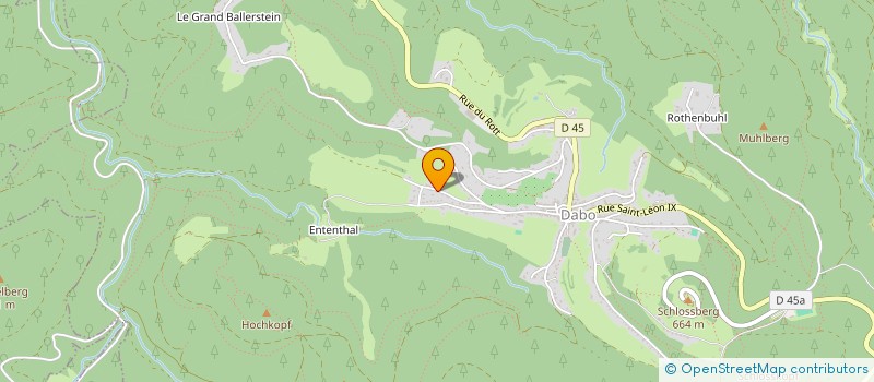 localisation de l'entreprise SCI LEON  DABO