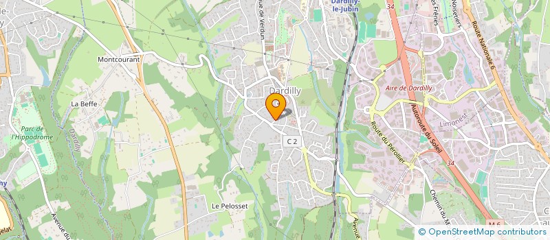 localisation de l'entreprise SCI LEON  DARDILLY