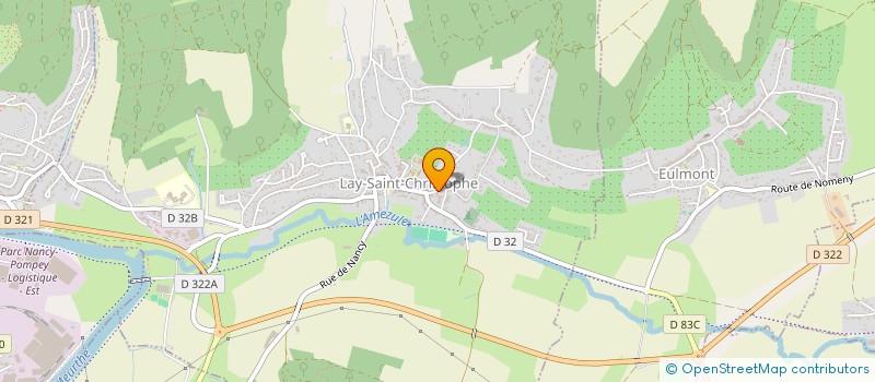 localisation de l'entreprise SCI LEON  LAY-SAINT-CHRISTOPHE