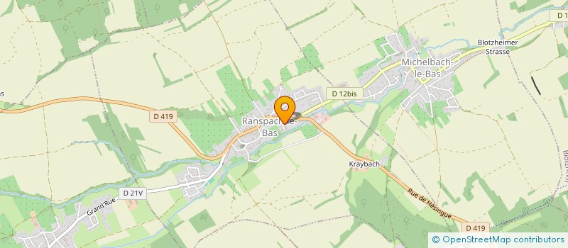 localisation de l'entreprise SCI LEON  RANSPACH-LE-BAS