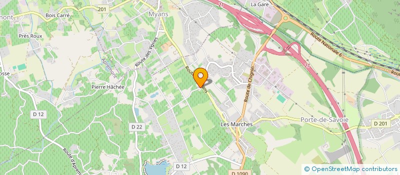 localisation de l'entreprise SCI LEON  CHIGNIN