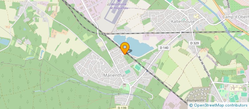 localisation de l'entreprise SCI LEON  HAGUENAU