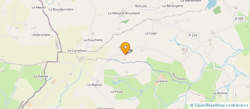 localisation de l'entreprise SCI LEON  MONTAUDIN