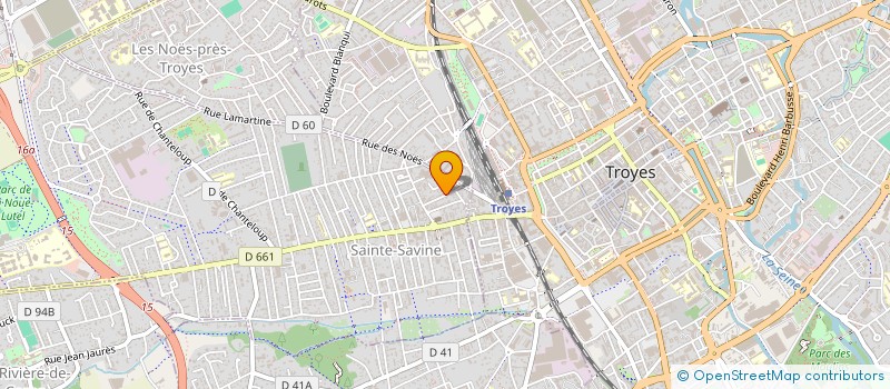 localisation de l'entreprise SCI LEON  SAINTE-SAVINE