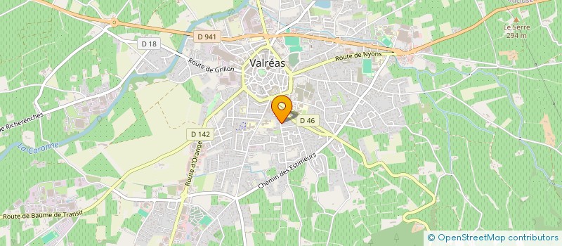 localisation de l'entreprise SCI LEON à VALREAS
