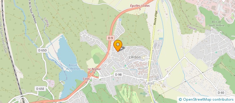 localisation de l'entreprise SCI LEON  CABRIES