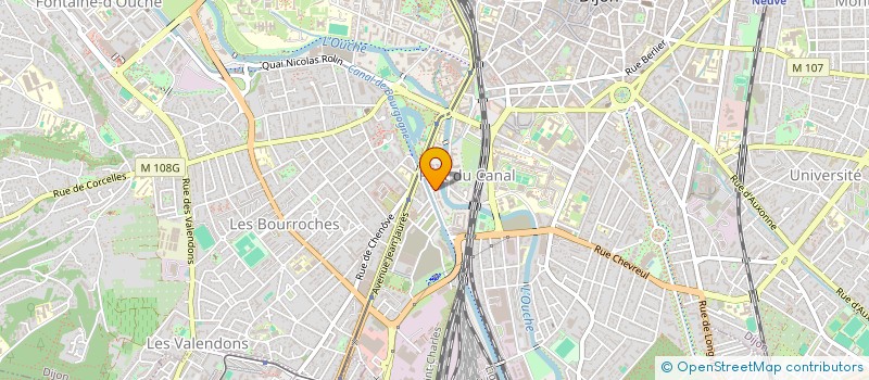 localisation de l'entreprise SCI LEON BERTHOUD à DIJON