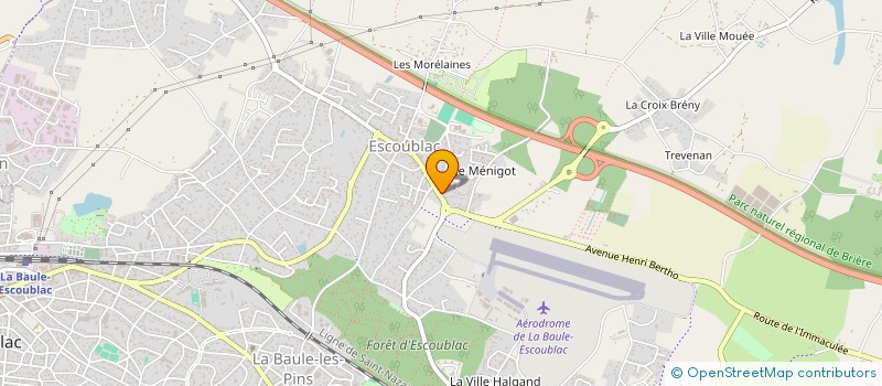 localisation de l'entreprise SCI LEON DUBAS  LA BAULE-ESCOUBLAC