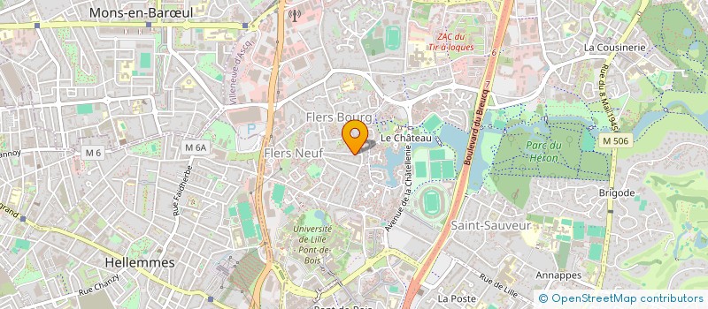 localisation de l'entreprise SCI LEON GAMBETTA HEM à VILLENEUVE-D'ASCQ