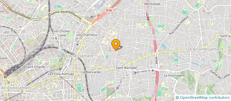 localisation de l'entreprise SCI LEON GAROUTTE à MARSEILLE