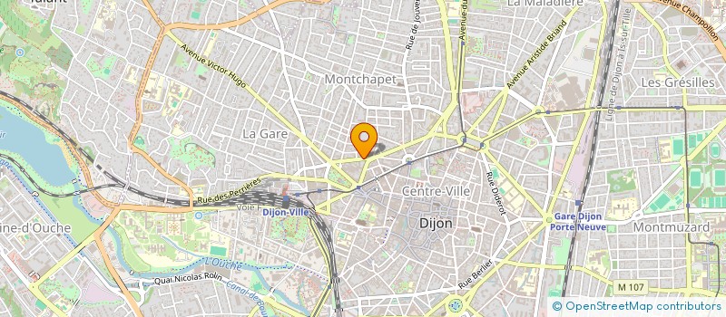 localisation de l'entreprise SCI LEON GATTY à DIJON