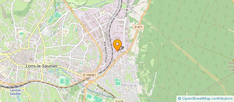 localisation de l'entreprise SCI LEON HENRI 91  PERRIGNY