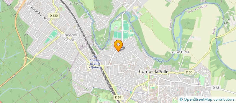 localisation de l'entreprise SCI LEON LE BARZ KEREDERN  COMBS-LA-VILLE