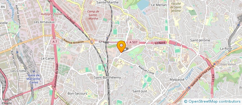 localisation de l'entreprise SCI LEON MP à MARSEILLE