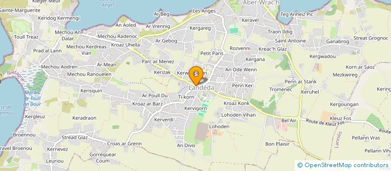 localisation de l'entreprise SCI LEON-PONT  LANDEDA