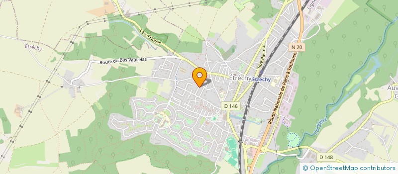 localisation de l'entreprise SCI LEONA IMMO  ETRECHY