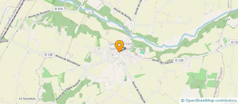 localisation de l'entreprise SCI LEONARD à SAINT-GERVAIS-SUR-ROUBION