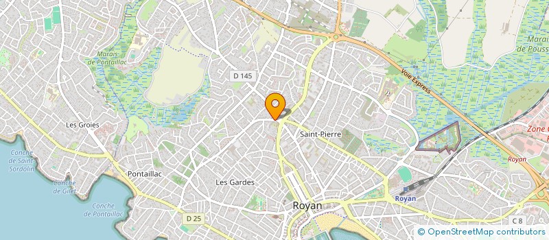 localisation de l'entreprise SCI LEONARD  ROYAN