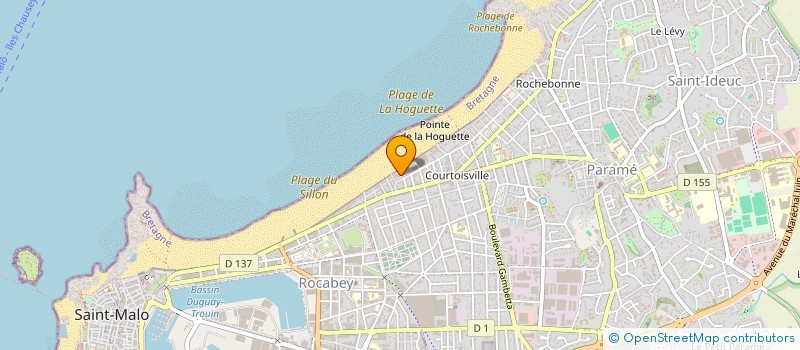 localisation de l'entreprise SCI LEONARD  SAINT-MALO