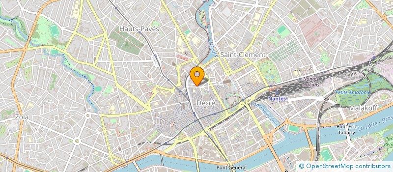 localisation de l'entreprise SCI LEONARD à NANTES
