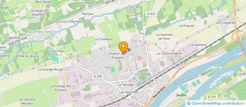 localisation de l'entreprise SCI LEONARD à VILLENTROIS-FAVEROLLES-EN-BERRY