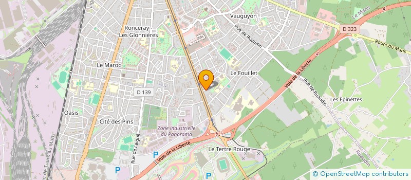 localisation de l'entreprise SCI LEONARD  LE MANS