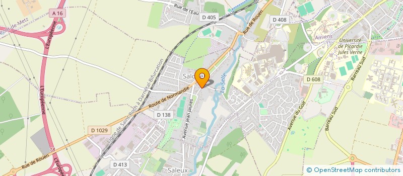 localisation de l'entreprise SCI LEONARD  SALOUEL