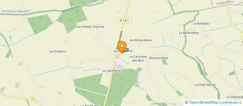localisation de l'entreprise SCI LEONARD CREVEL à LA BAZOCHE-GOUET