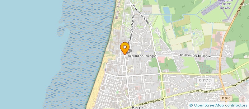 localisation de l'entreprise SCI LEONARD DE BERCK  BERCK